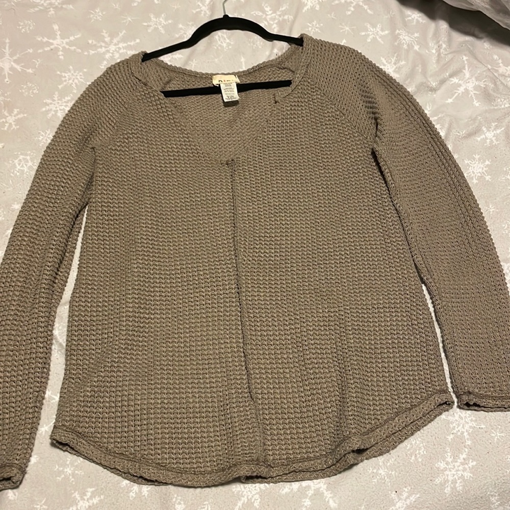 Bibi open waffle weave